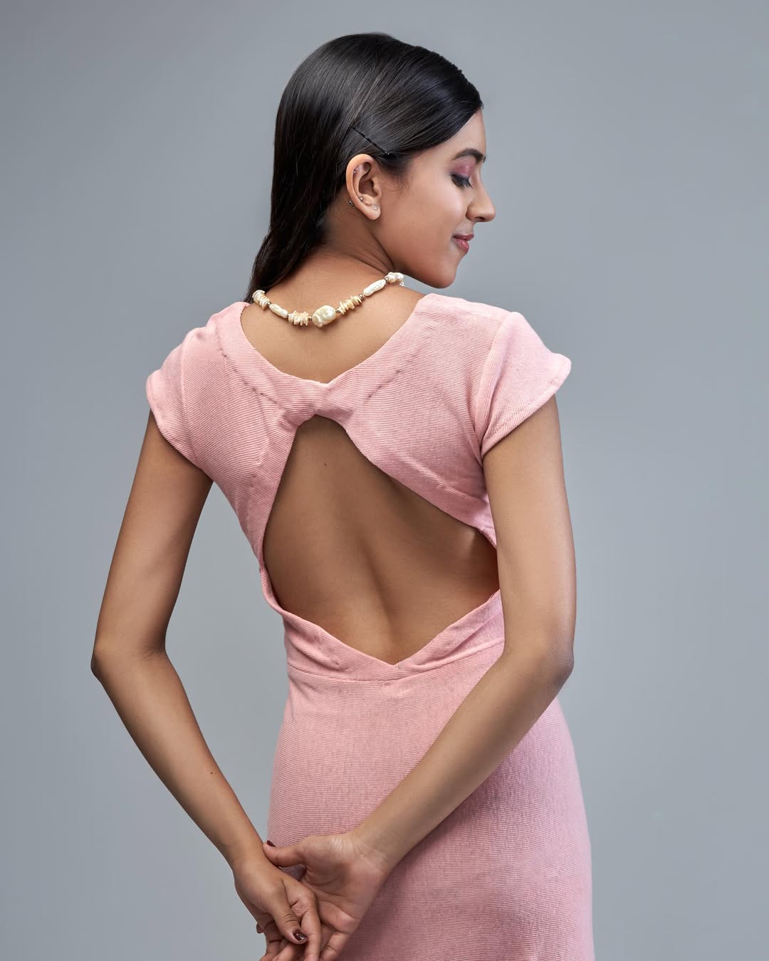 Perky Peach Silhouette - Front View